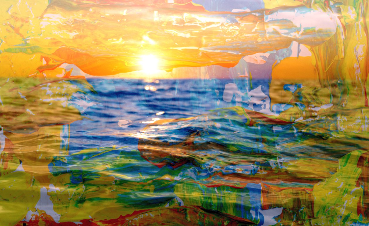 Enerji,2019,(karışık ortam) by Alex Caminker