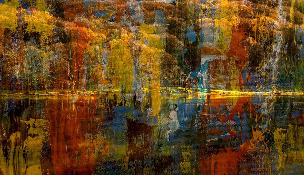 Manzara,2019,(karışık ortam) by Alex Caminker