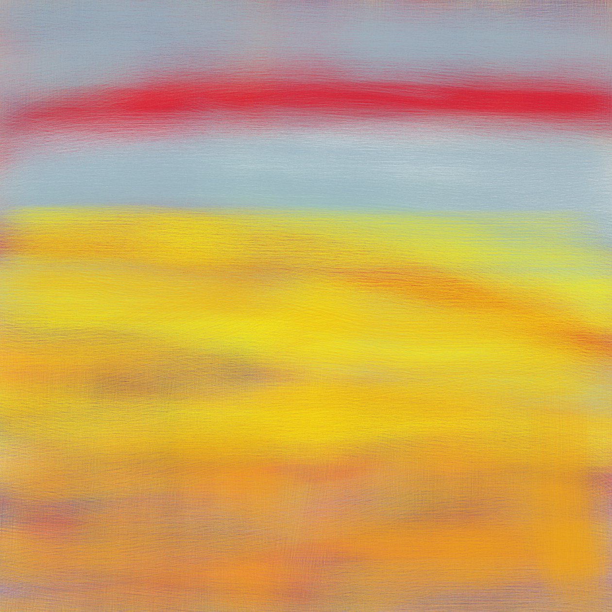 Yaz tarlaları,2015,(dijital boyama) by Alex Caminker