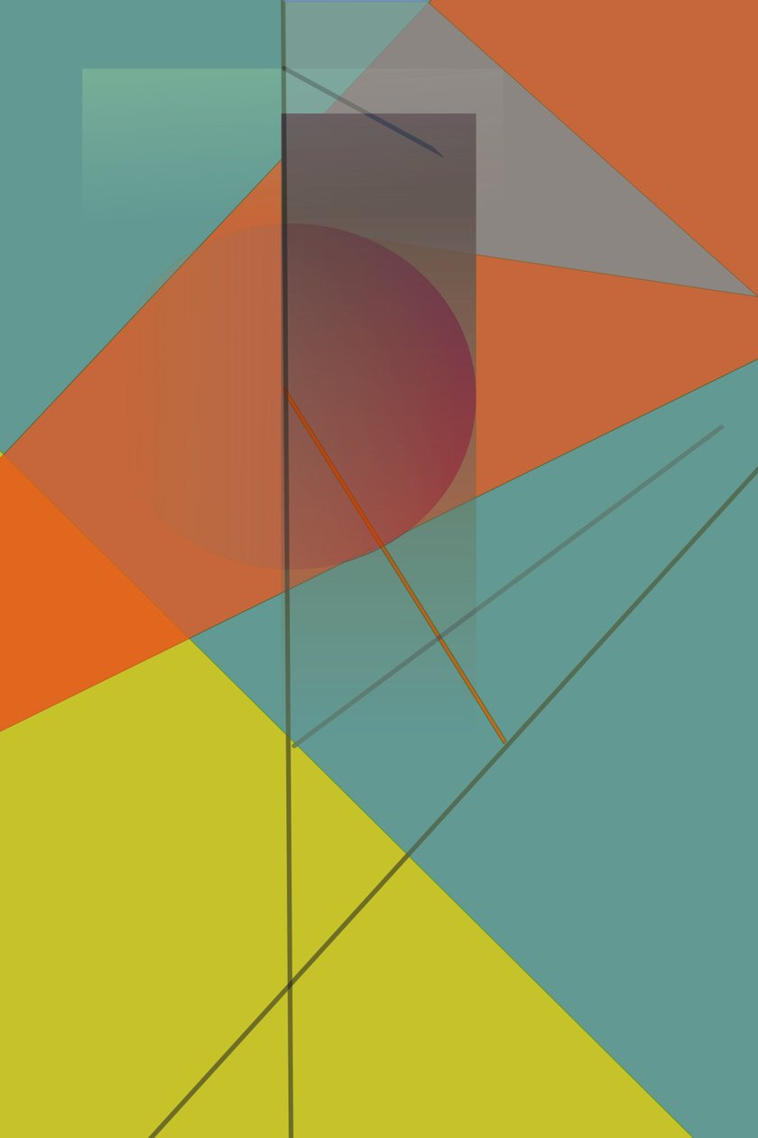 Zaman,2016,(dijital,gradyan) by Alex Caminker