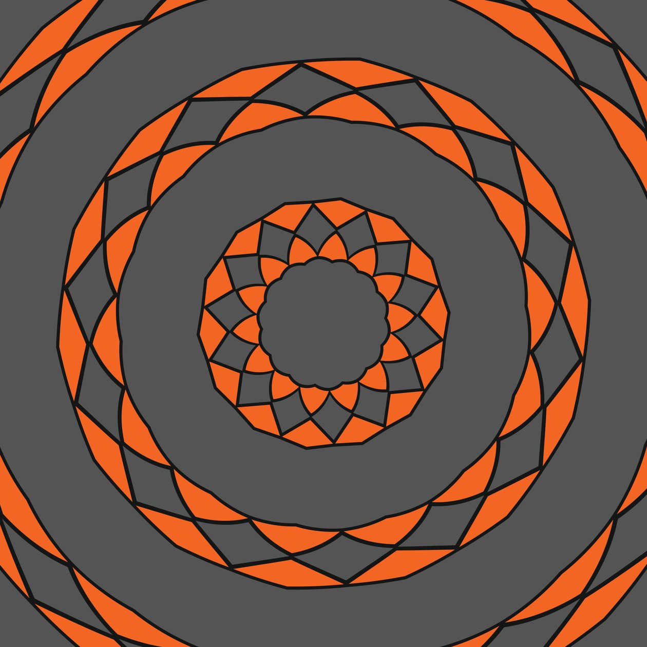 arabesk #32,2019,(karma teknik) by Alex Caminker