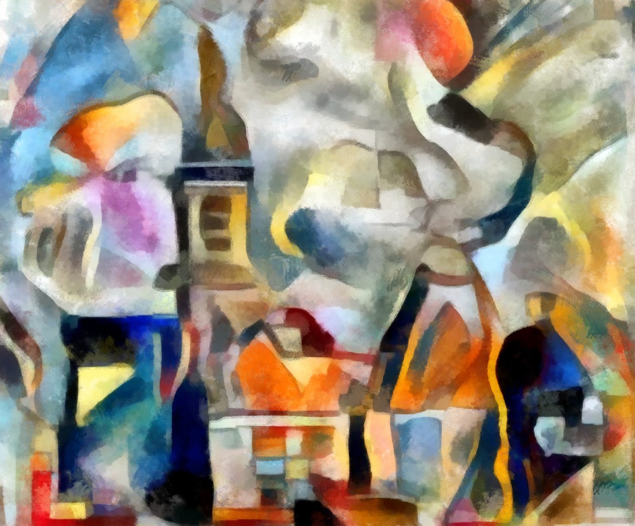 kilise,2017,(karma teknik) by Alex Caminker