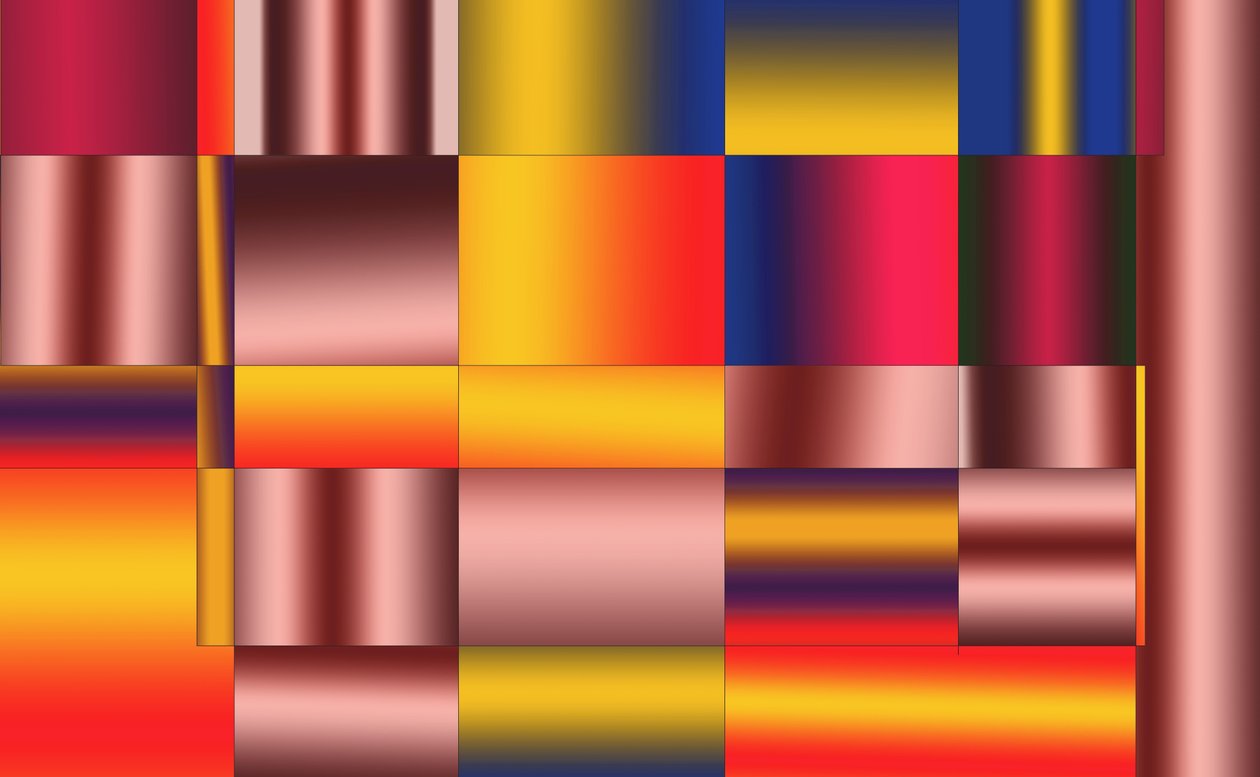 bütünlük,2018,(gradyan) by Alex Caminker