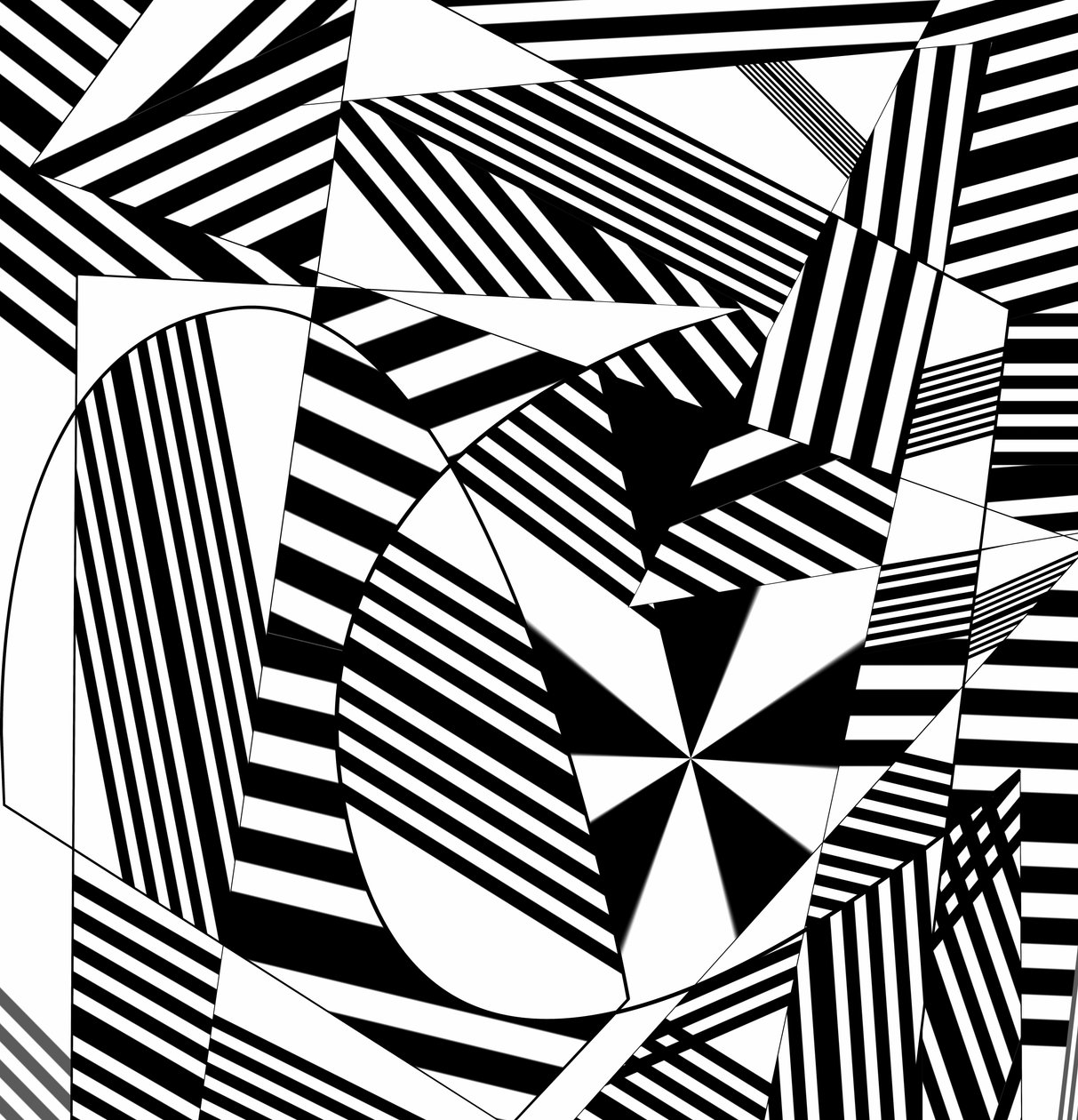 müzik notası,2019,(gradyan) by Alex Caminker