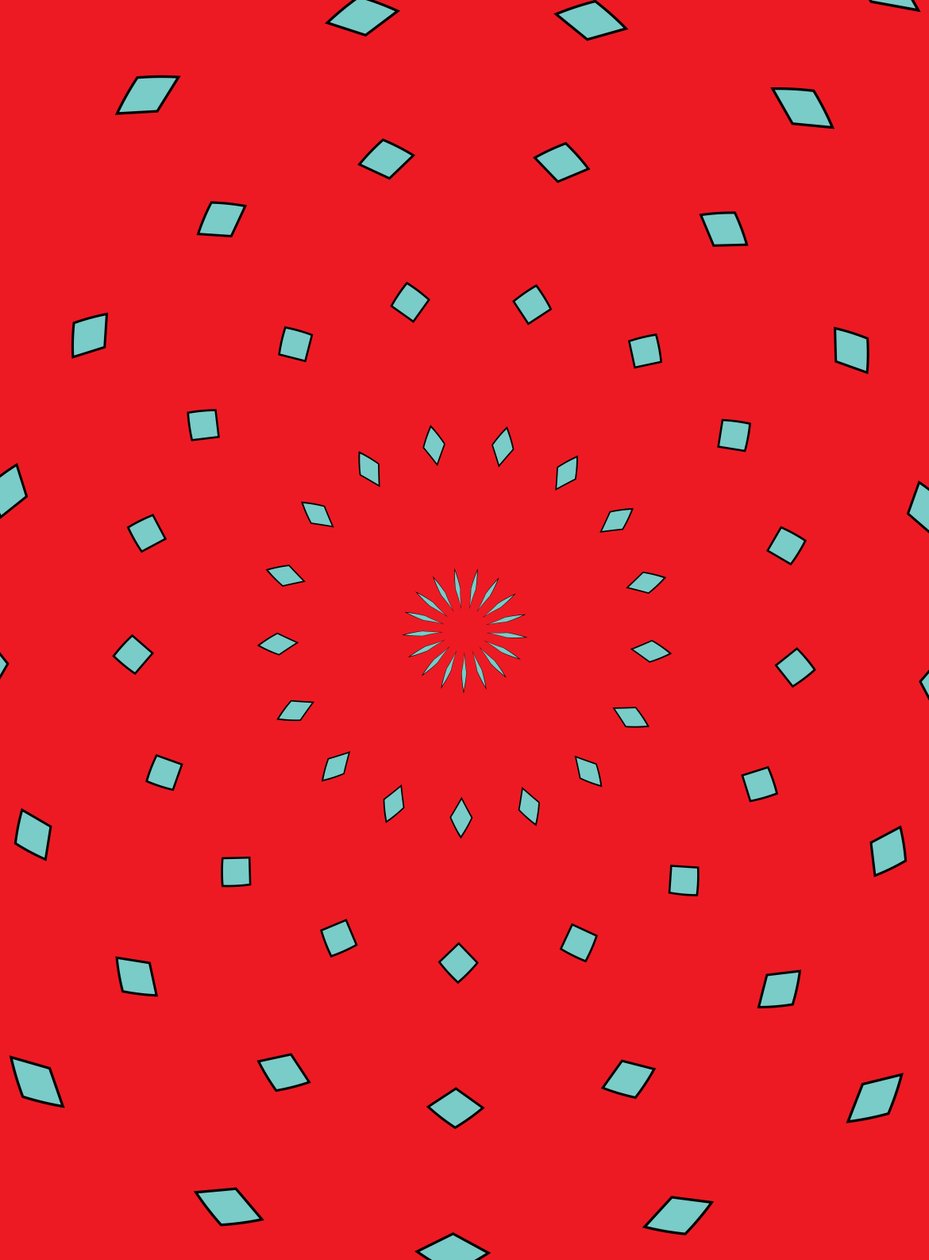 süsleme #1,2019,(baskılar) by Alex Caminker