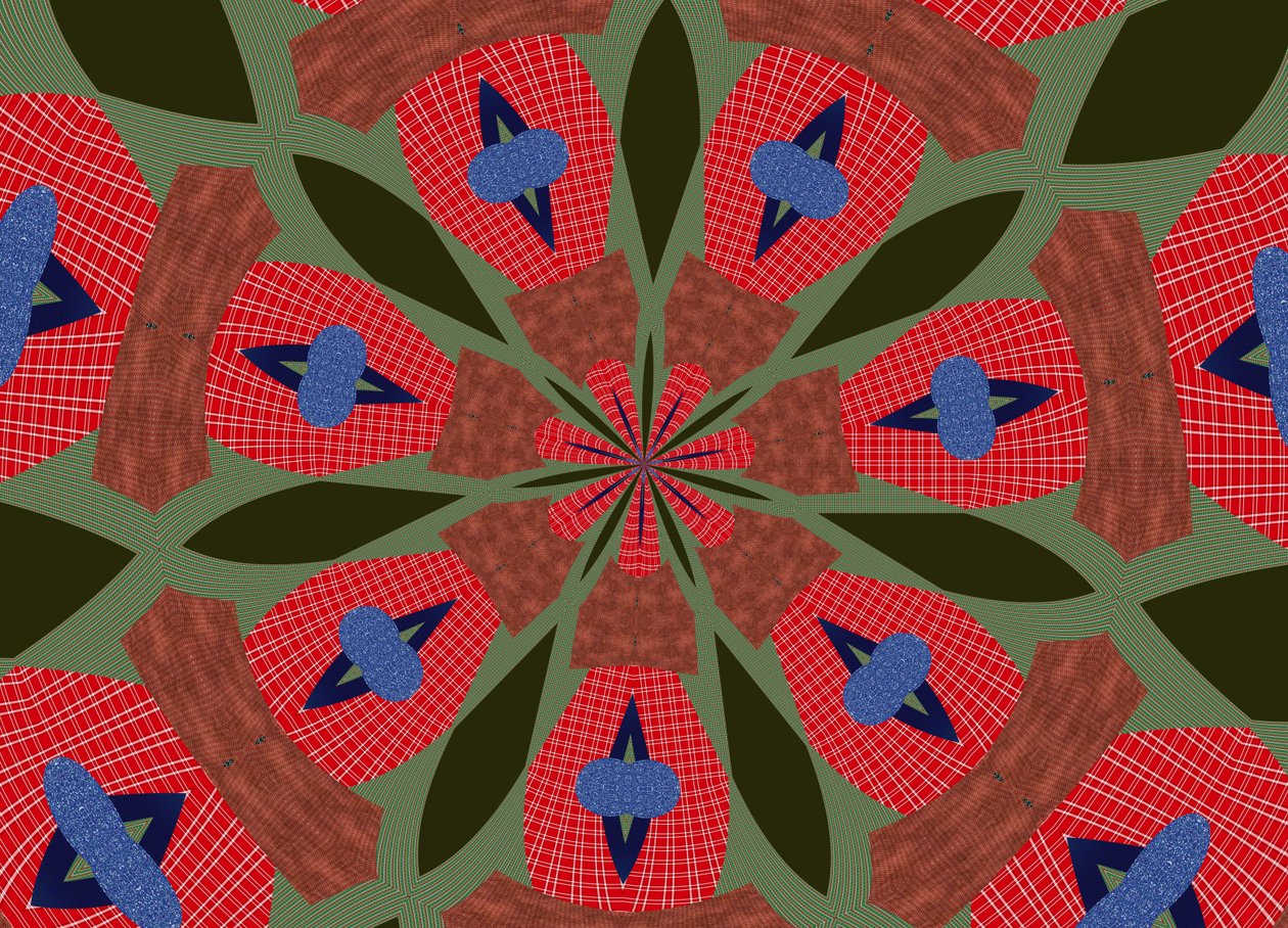 süsleme #41,2019,(karışık teknik) by Alex Caminker