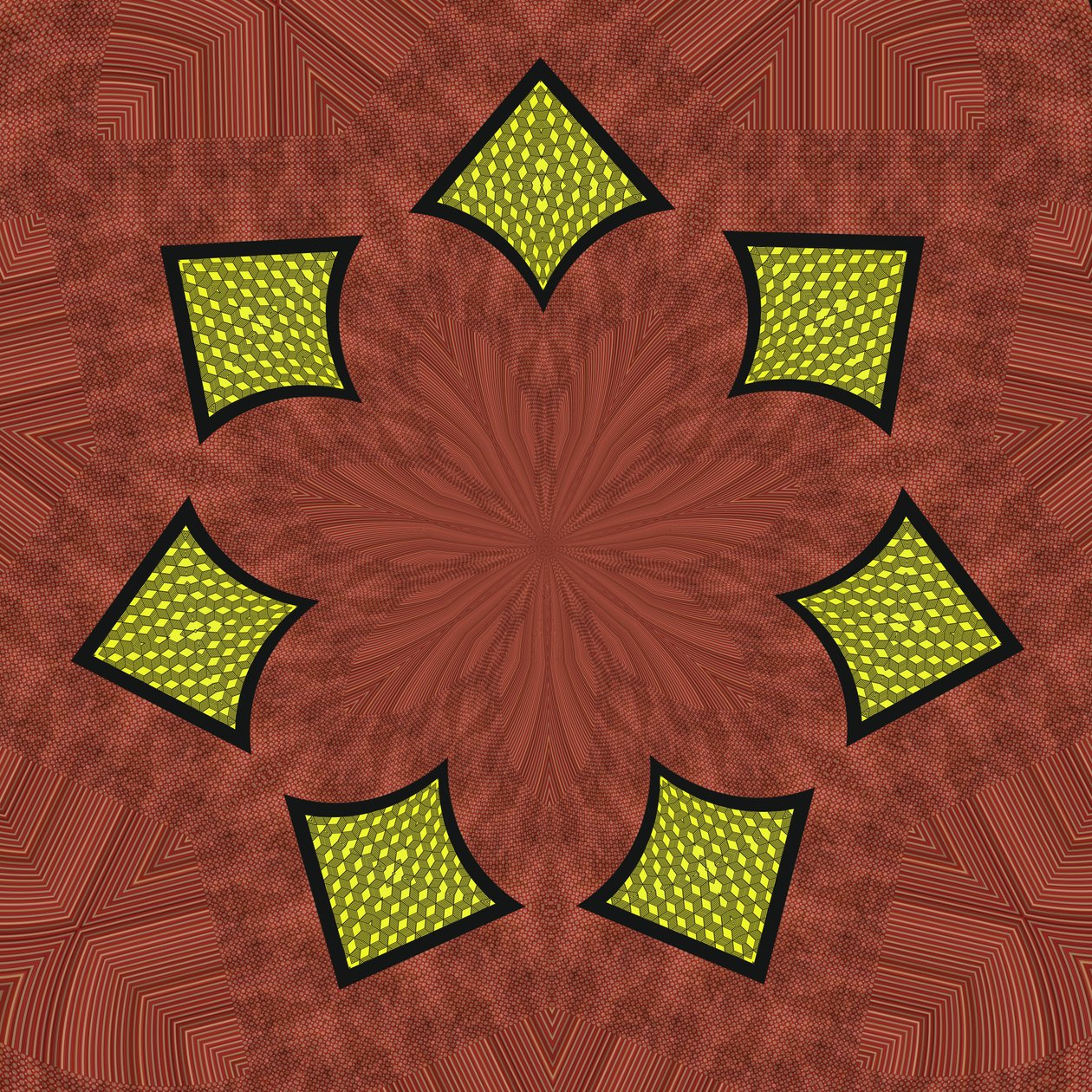 süsleme #8,2019,(karışık teknik) by Alex Caminker