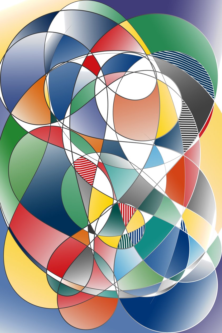 boşlukların varlığı,2019,(gradyan) by Alex Caminker