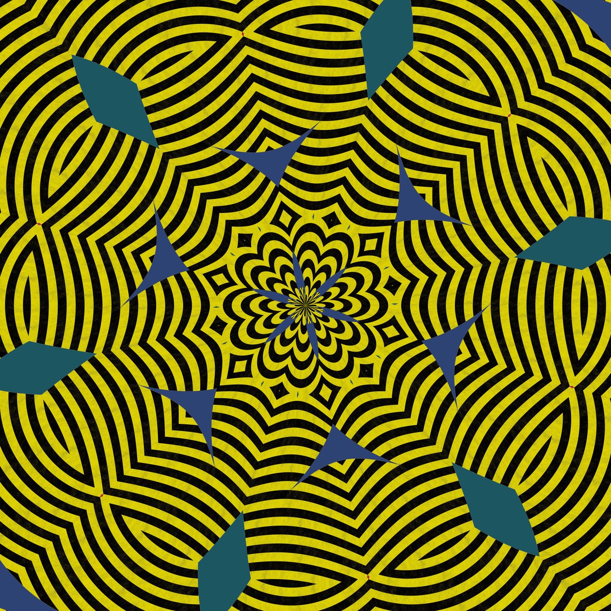 simetri #13,2019,(karışık ortam) by Alex Caminker