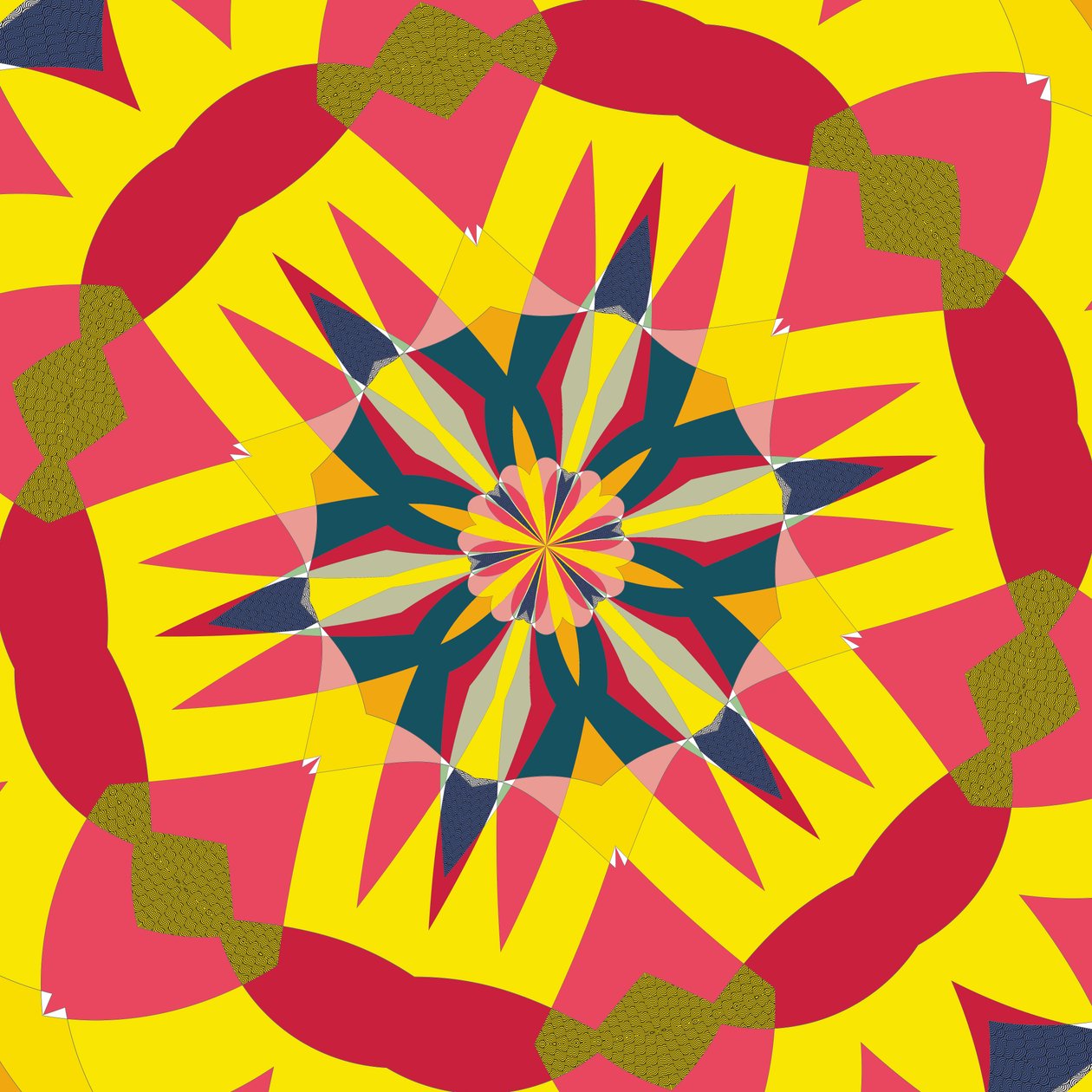 simetri #15,2019,(karışık ortam) by Alex Caminker