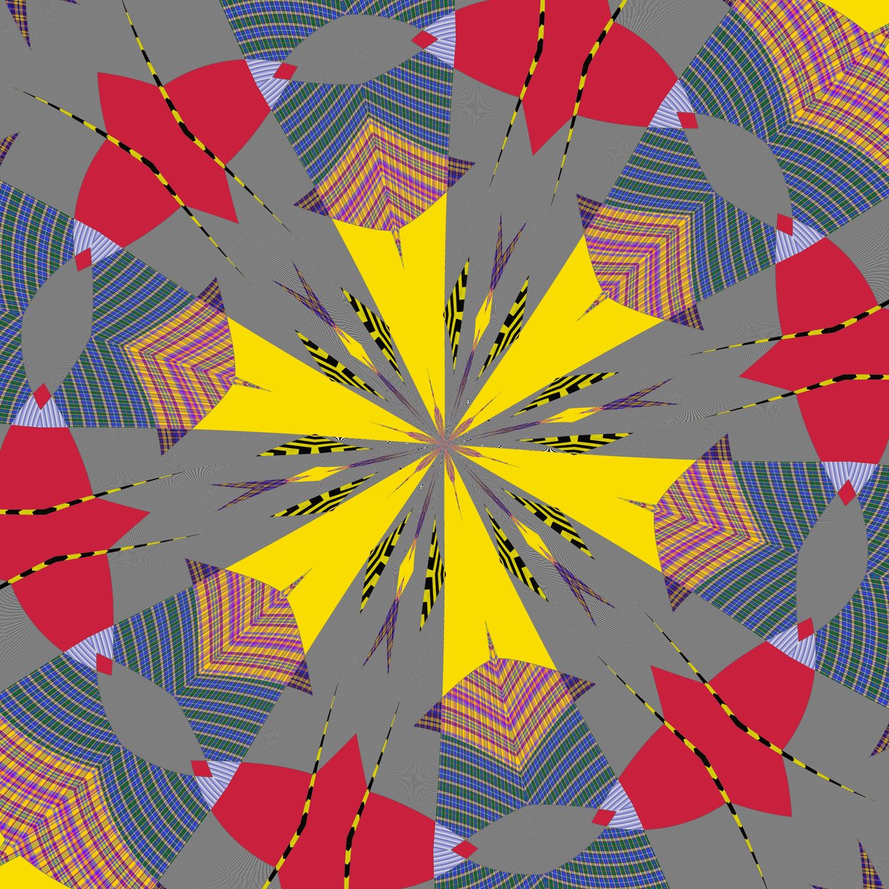 simetri #26,2019,(karışık ortam) by Alex Caminker