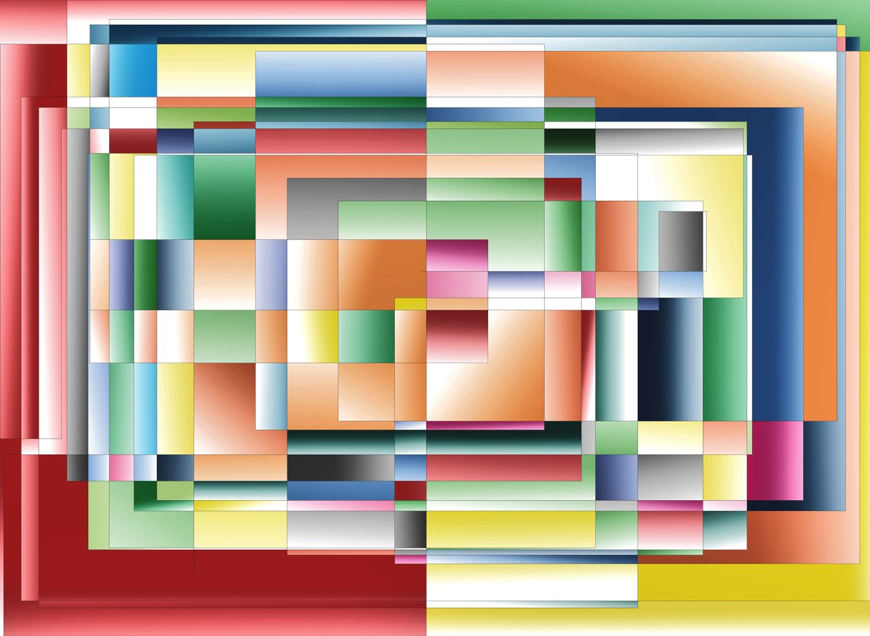 olağandışı hava durumu,2019,(gradyan) by Alex Caminker