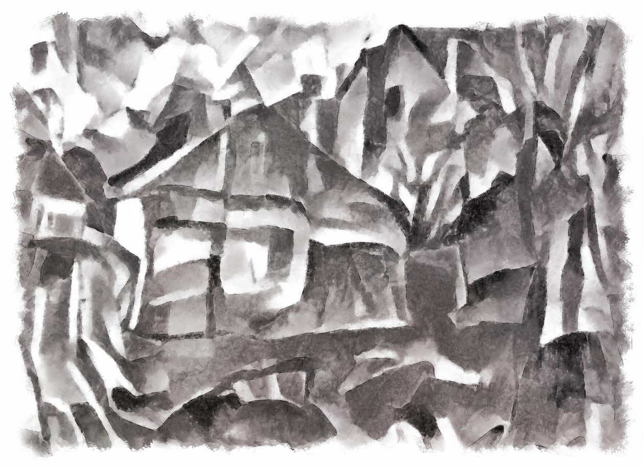 görünüm (siyah) #4,2016, by Alex Caminker