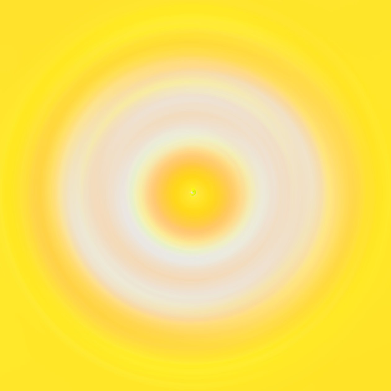 sarı nokta,2019,(karışık ortam) by Alex Caminker