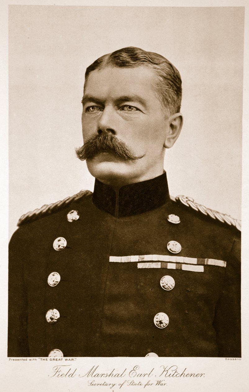 ಫೀಲ್ಡ್ ಮಾರ್ಷಲ್ ಅರ್ಲ್ ಕಿಚನರ್, 1914-19 ಟರ್ಕ್ by Alexander Bassano