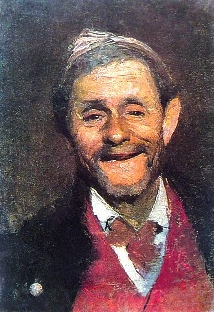 Gülümseyen Yaşlı Adam by Alexander Beridze