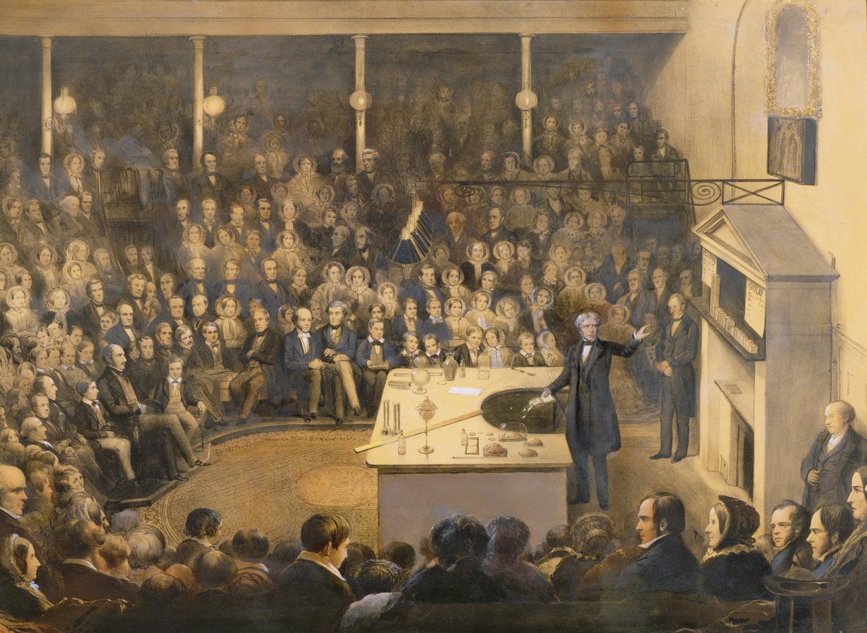 Michael Faraday (1791-1867) Kraliyet Enstitüsü