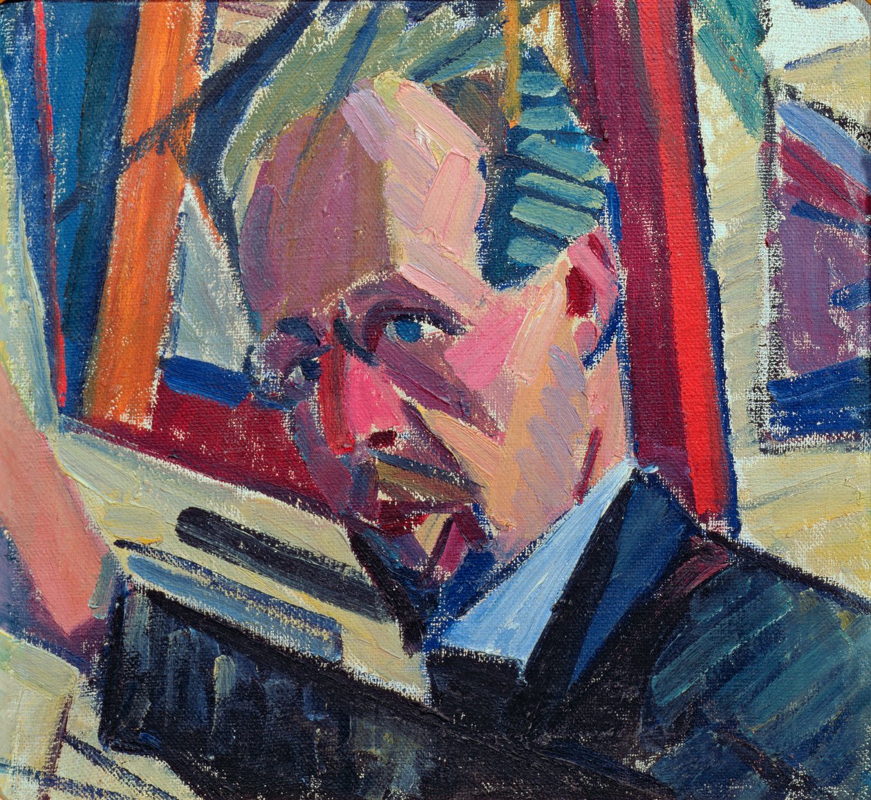 Otoportre, 1913 by Alexander Bogomazov