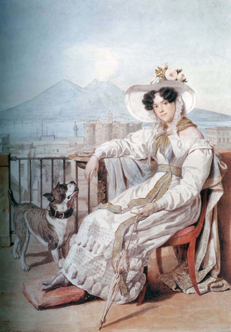Alexander Pavloviç Bryullov by Alexander Brullov