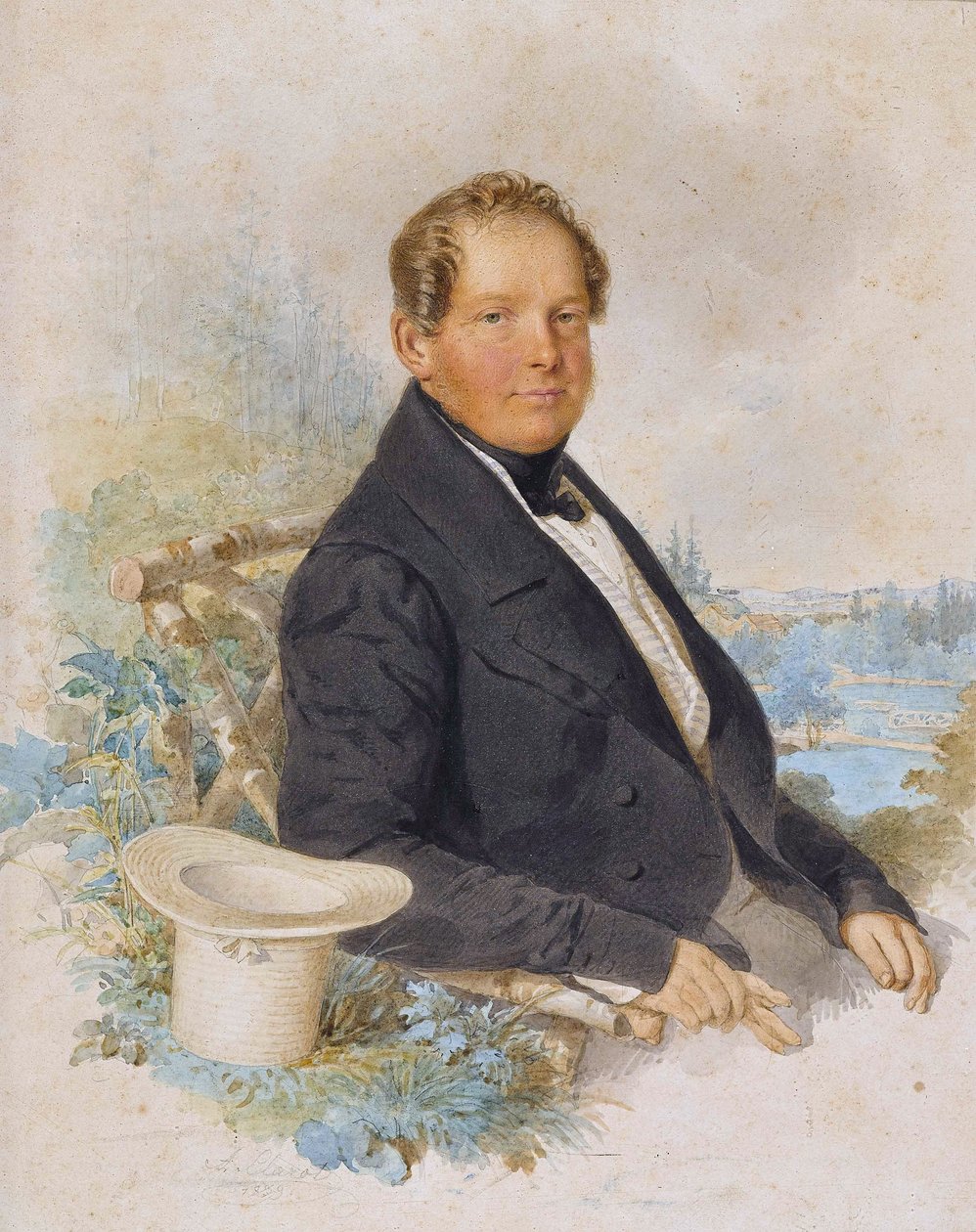 Prusya Veliaht Prensi Friedrich Wilhelm (1795-1861) by Alexander Clarot