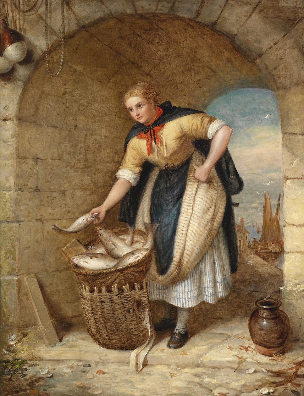 balık satıcısı by Alexander Leggett