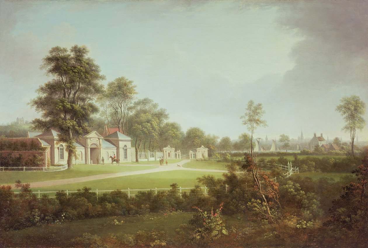 Annefield Glasgow ötesinde, c.1800 by Alexander Nasmyth