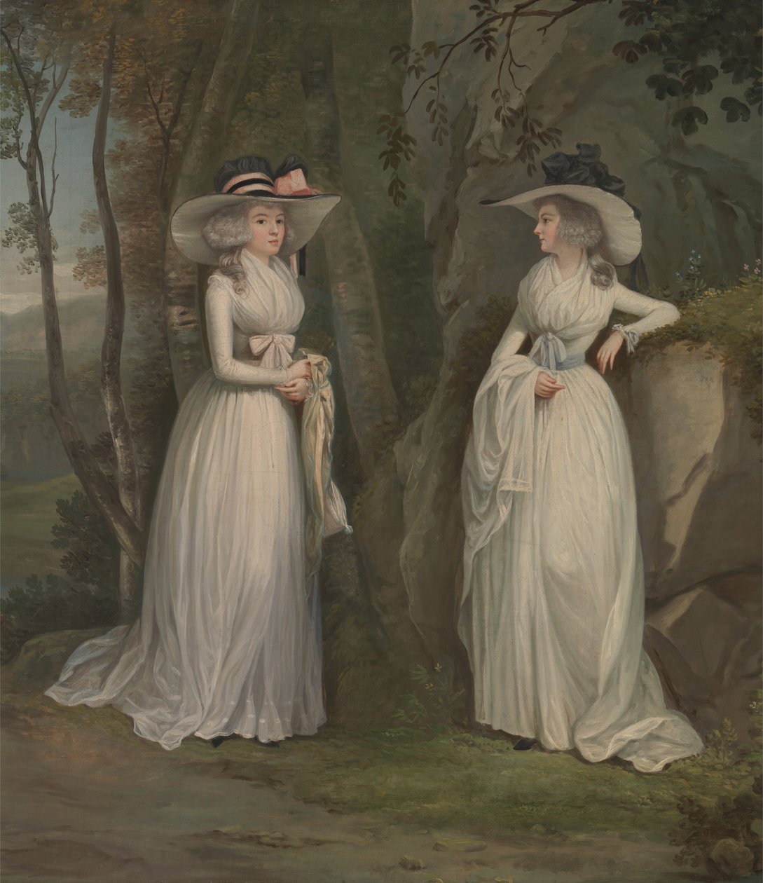 Eleanor ve Margaret Ross by Alexander Nasmyth