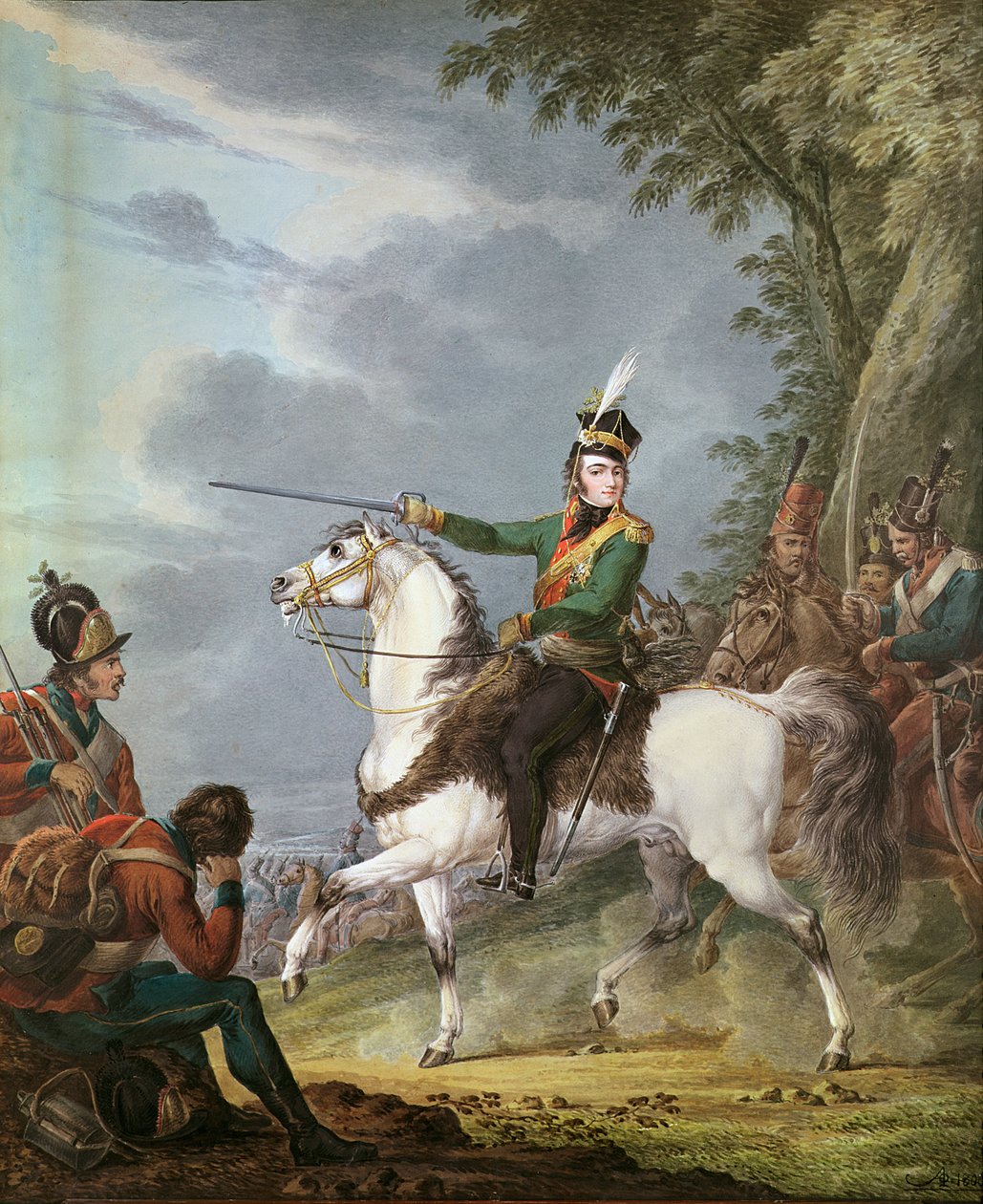Prens Jozef Antoni Poniatowski (1763-1813) 1809-13 by Alexander Osipovich Orlowski