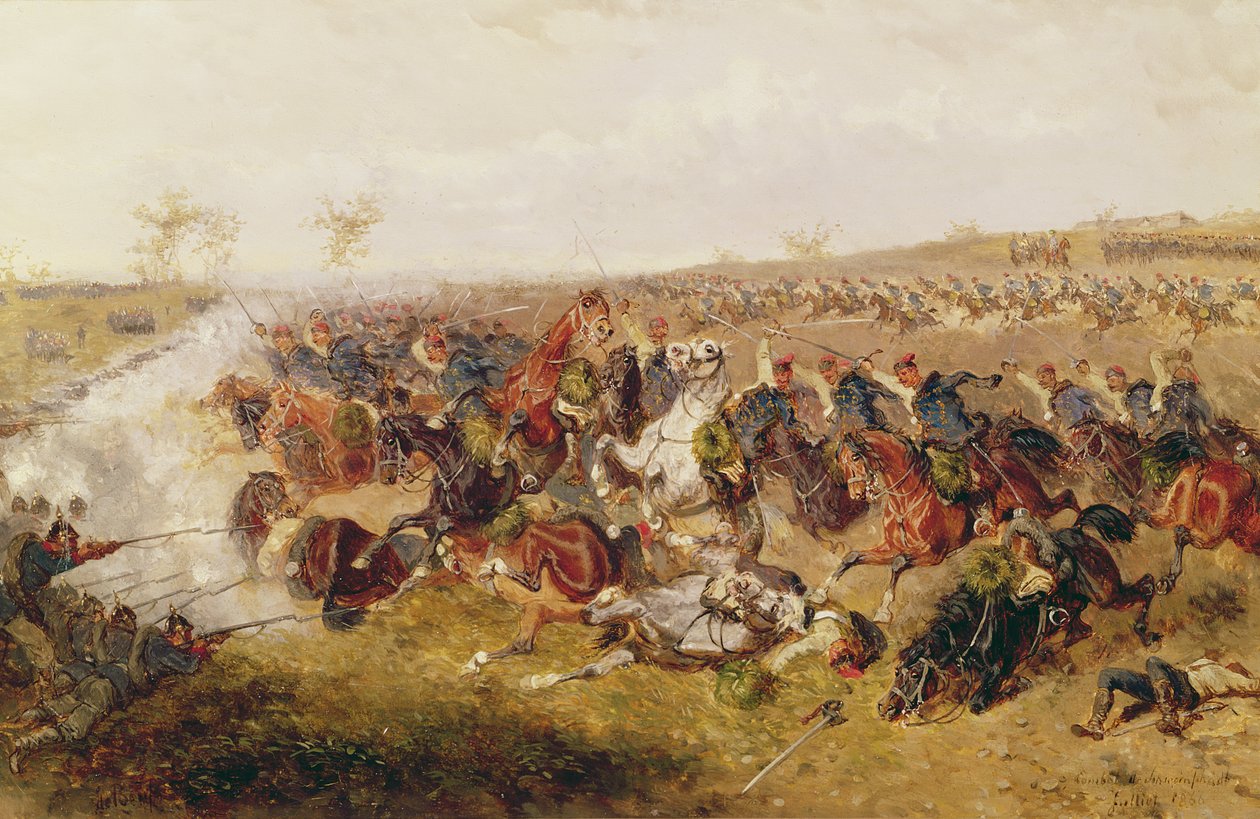 Schweinschaedel Savaşı, 29 Temmuz 1866 by Alexander von Bensa