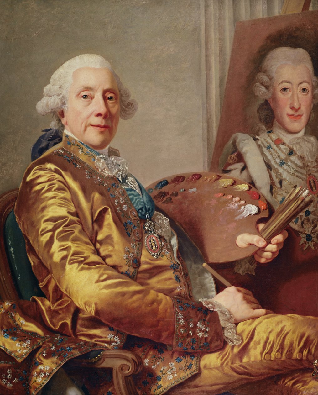 Otoportre, c.1790 by Alexander Roslin
