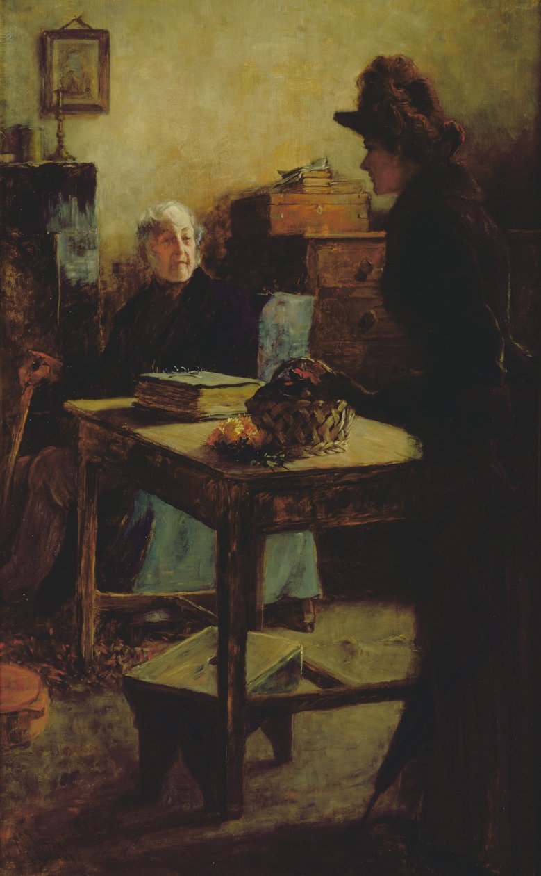 Büyükbabayı ziyaret etmek by Alexander Stuart Boyd