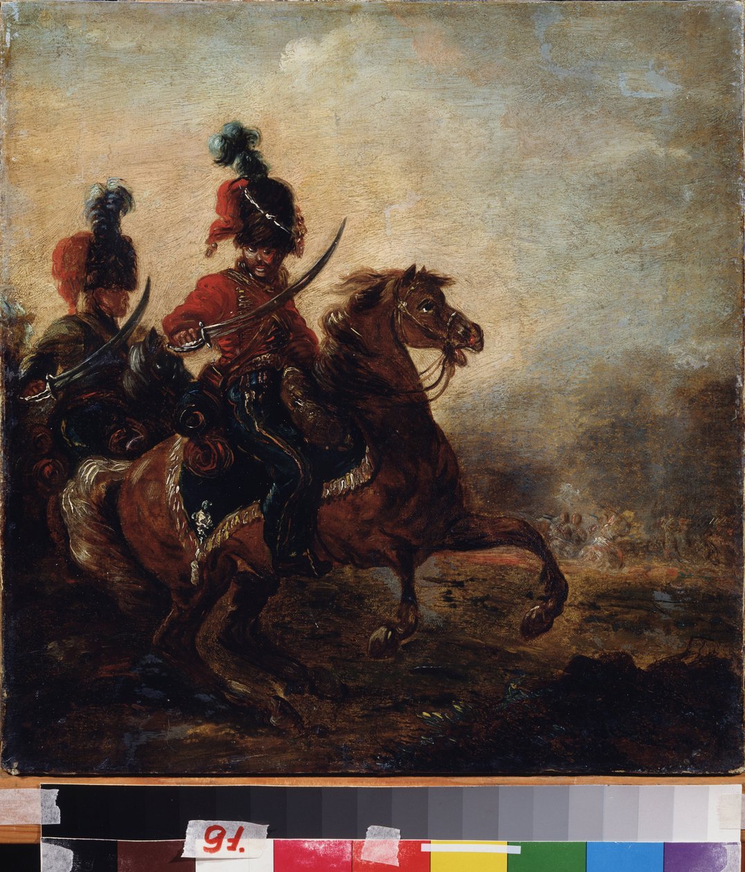 Biniciler. (hussar alayı). Alexander Osipovich Orlowski