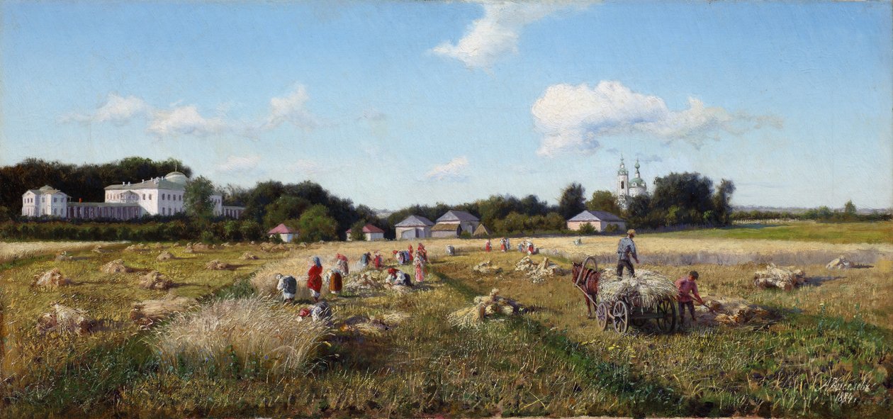Hasat, 1884. by Alexander Alexeyevich Kiselev