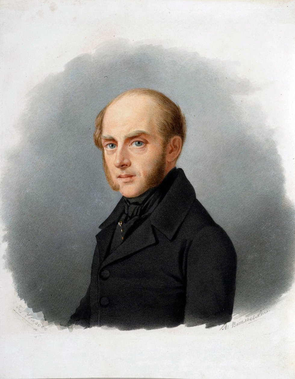 Portre du count Serguei Ouvarov (1786-1855), homme d