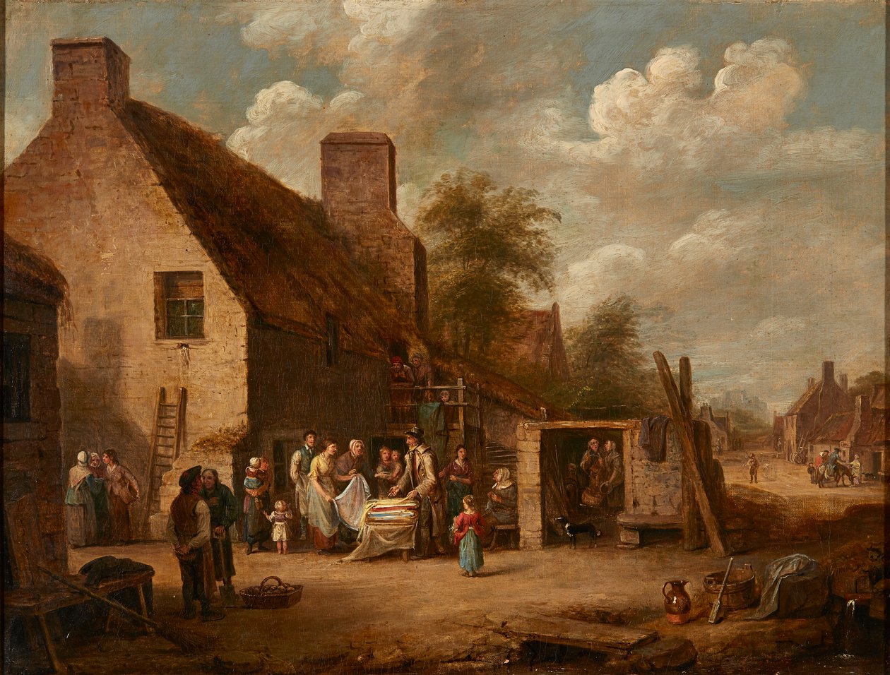 Gezgin Giysi (tuval üzerine yağlı boya) by Alexander Carse