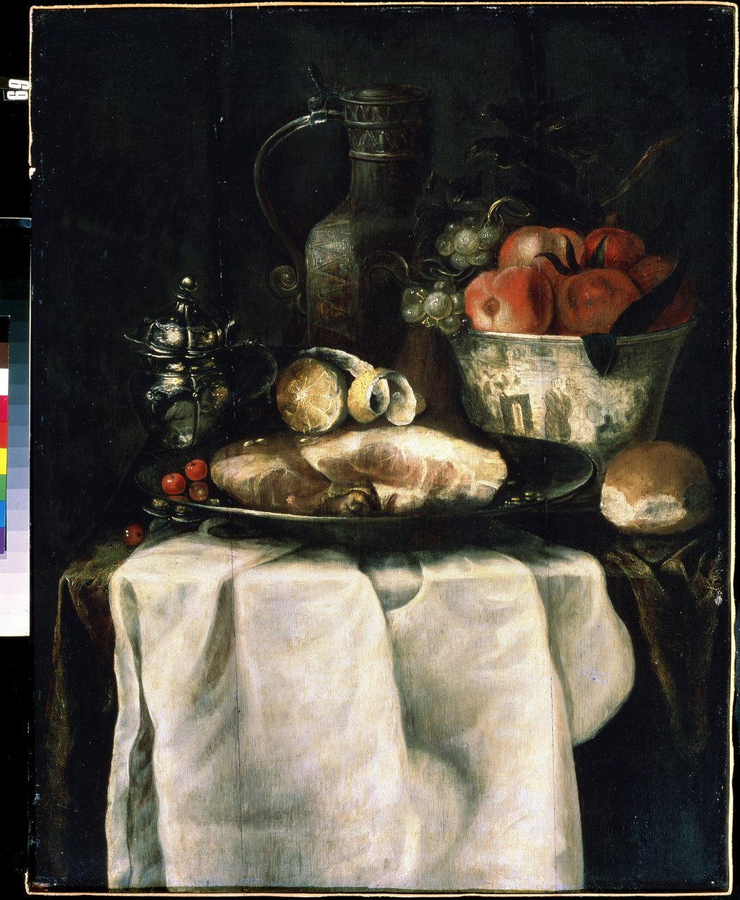 Jambonlu kahvaltı (Jambonlu kahvaltı). Alexandre Coosemans