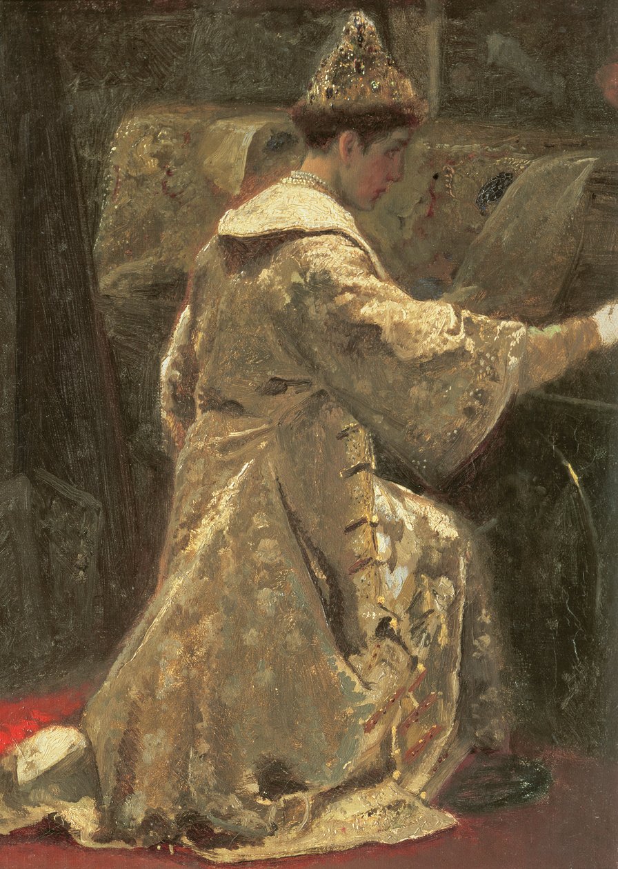 Çar Alexej Mihailovich, 1886 by Alexander Dimitrievitch Litovtchenko