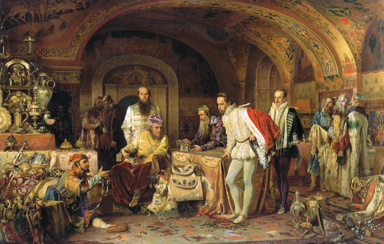 Rusya Kralı IV. İvan, hazinelerini İngiltere Kraliçesi I. Elizabeth
