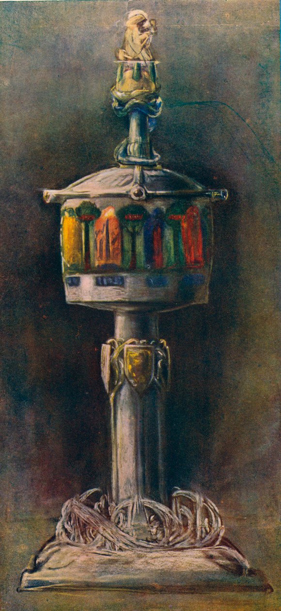 Bassetaille Emayeli Gümüş Kupa, 1903 by Alexander Fisher