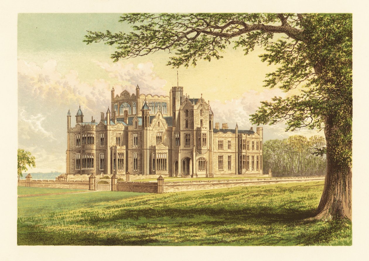 Allerton Parkı, Yorkshire, İngiltere. by Alexander Francis (after) Lydon