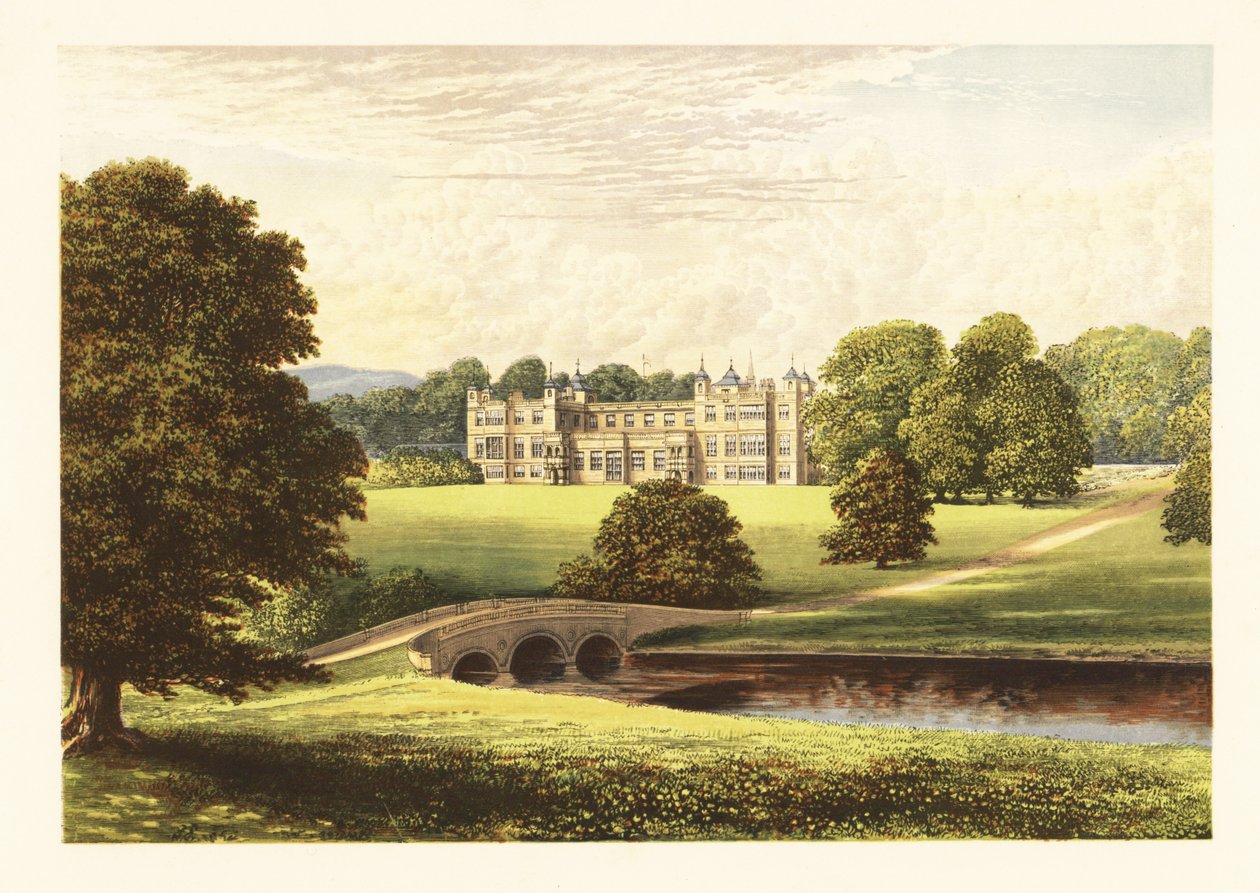 Audley End House, Essex, İngiltere. by Alexander Francis (after) Lydon