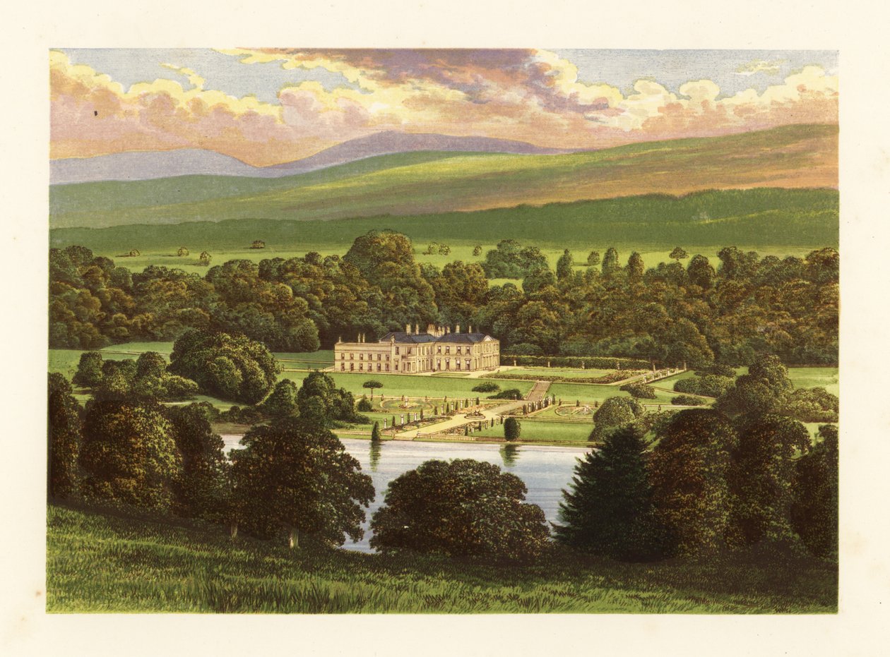 Barons Mahkemesi, County Tyrone, İrlanda. by Alexander Francis (after) Lydon