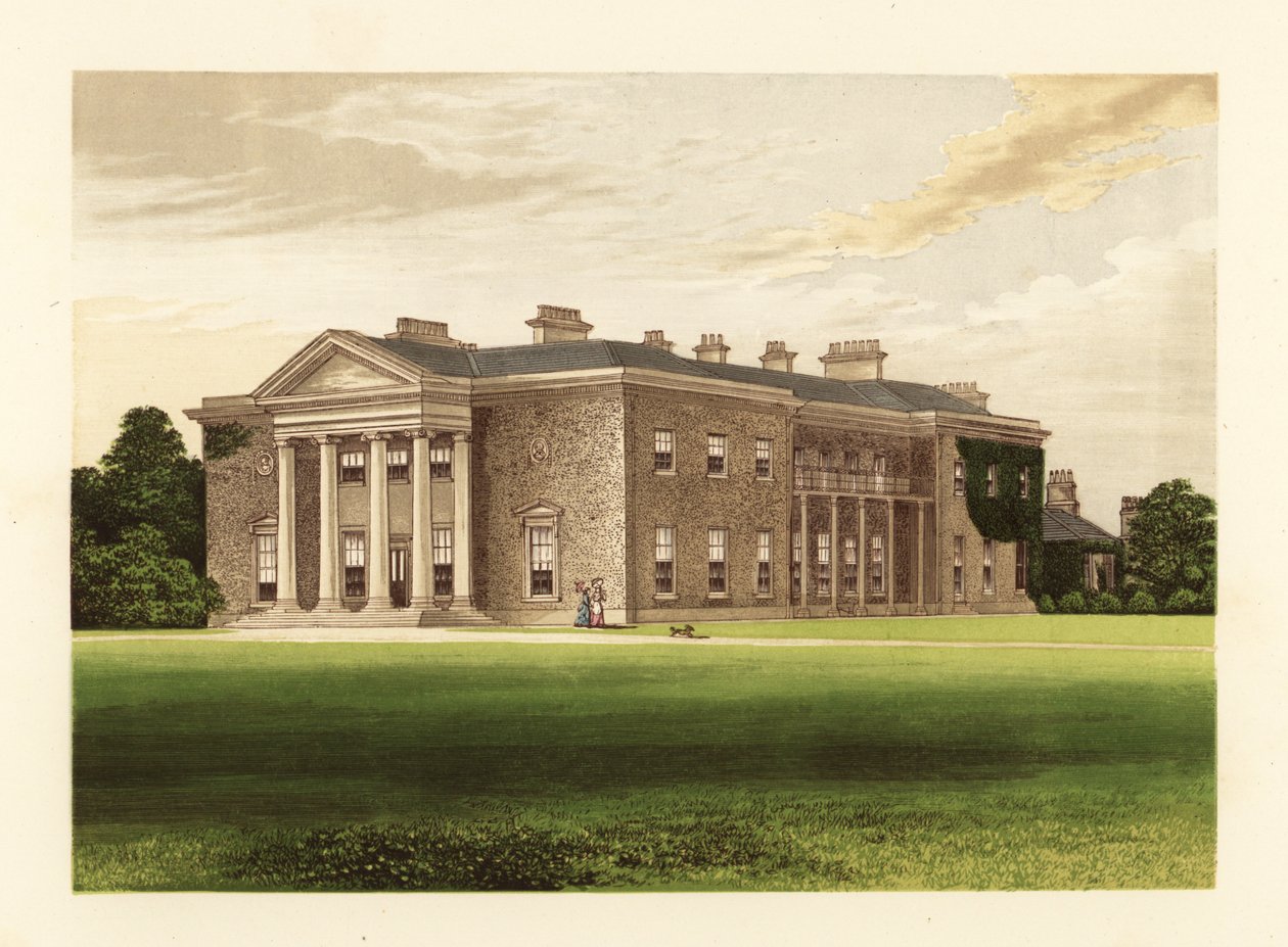Piskoposlar Mahkemesi, County Kildare, İrlanda. by Alexander Francis (after) Lydon