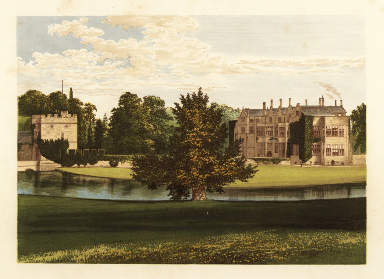 Broughton Kalesi, Oxfordshire, İngiltere. by Alexander Francis (after) Lydon
