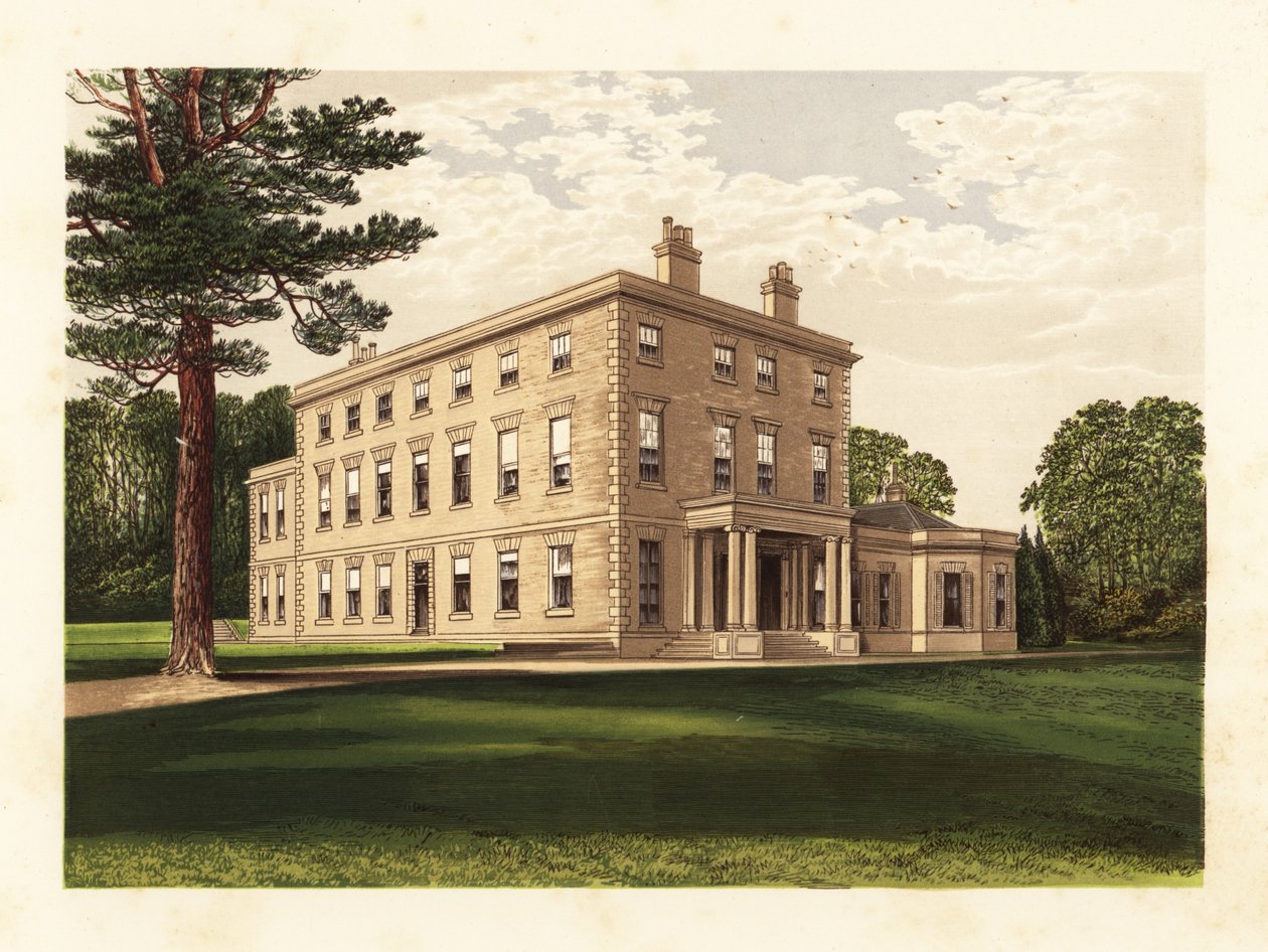 Carnanton Evi, Cornwall, İngiltere. by Alexander Francis (after) Lydon