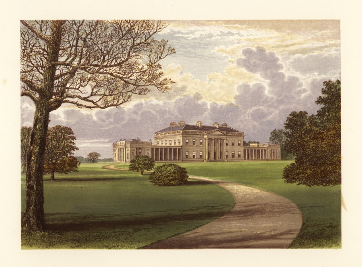 Castle Coole, County Fermanagh, İrlanda. by Alexander Francis (after) Lydon