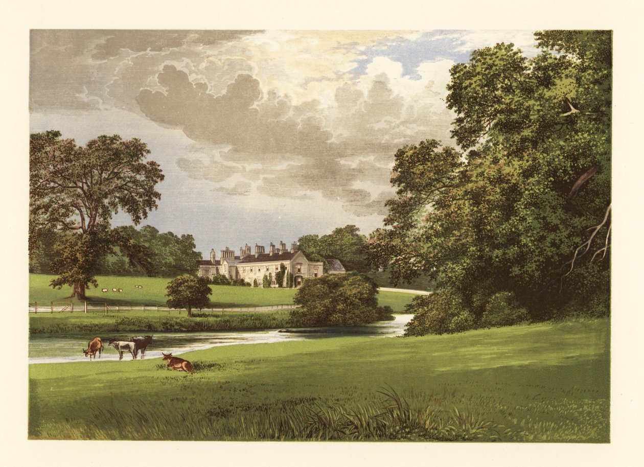 Castle MacGarrett, Mayo İlçesi, İrlanda. by Alexander Francis (after) Lydon