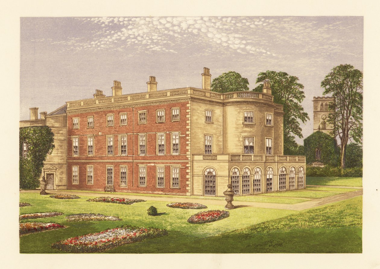 Clifton Hall, Nottingham, İngiltere. by Alexander Francis (after) Lydon