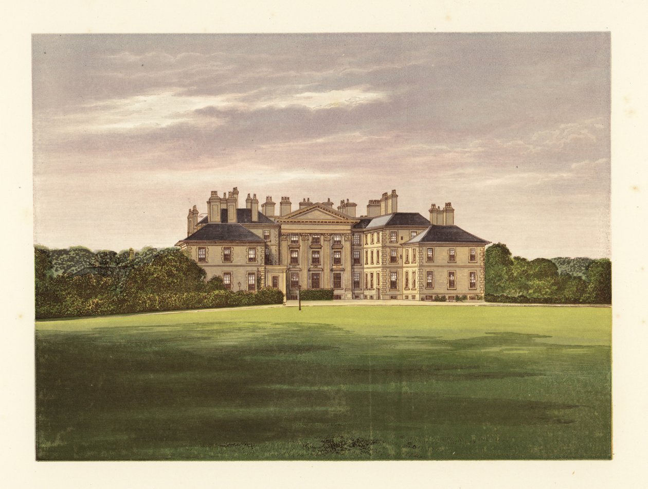 Dalkeith Sarayı, Edinburgh, İskoçya. by Alexander Francis (after) Lydon