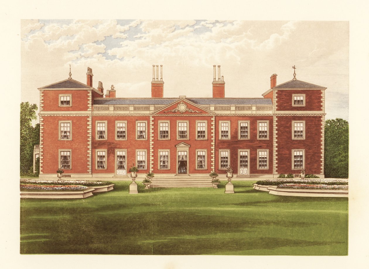 Euston Hall, Suffolk, İngiltere. by Alexander Francis (after) Lydon